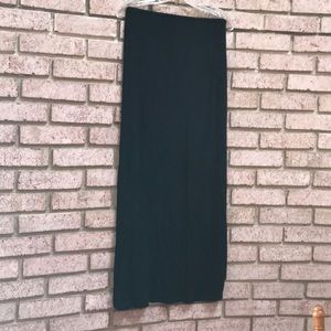 Brandy Melville Black Maxi Skirt One Size